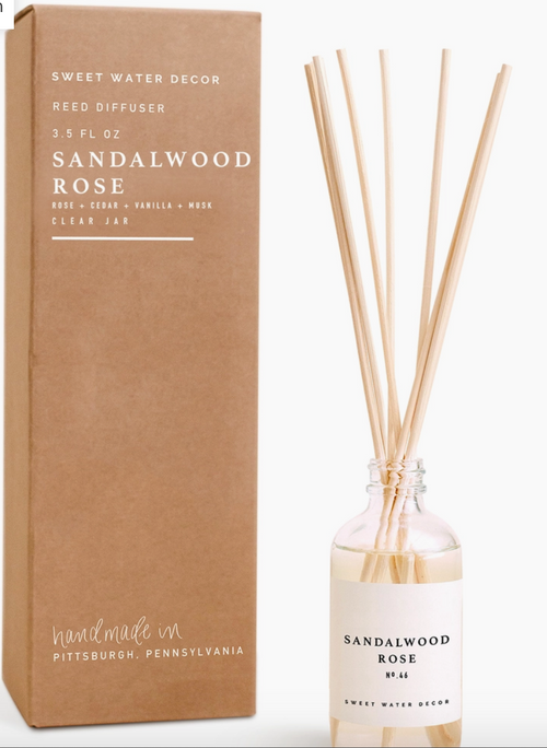 Reed Diffuser - Sandalwood and Rose